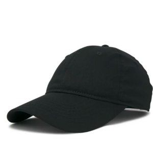 dalix womens hat lightweight 100% cotton cap in black